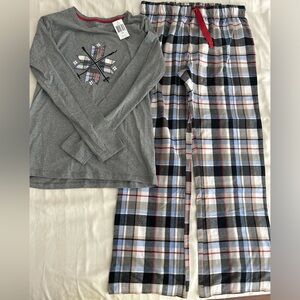 LAST CHANCE BEFORE DONATION Vera Bradley Perfect Plaid Pajamas Ski Pattern SZ S